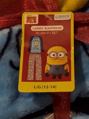 Minions Plush Pajama Set